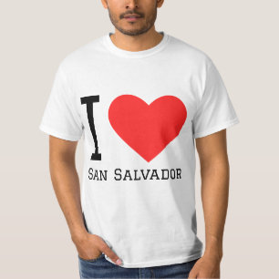 T-shirt J'aime San Salvador 