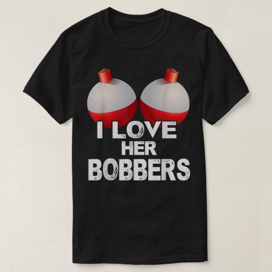 T-shirt J'Aime Ses Bobbers Chemise Drôle Pêche Corresponda (Design devant)