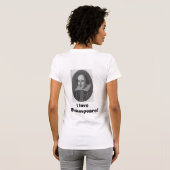T-shirt J'aime Shakespeare (Dos entier)
