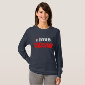 T-shirt J'aime Shakespeare (Devant entier)