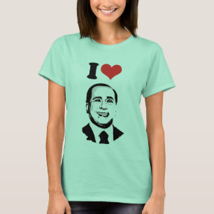 T-shirt J'aime Silvio Berlusconi