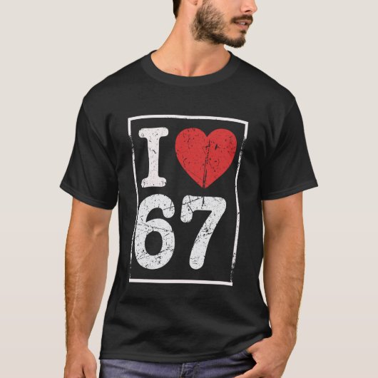 T-shirt J'aime Six Sept (Devant)