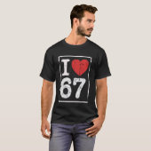 T-shirt J'aime Six Sept (Devant entier)