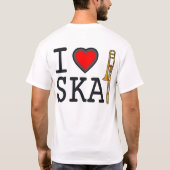 T-shirt J'aime Ska (Dos)