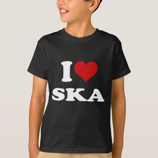 T-shirt J'aime Ska (Devant)