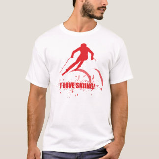 T-shirt J'aime skier !