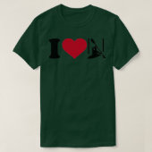 T-shirt J'aime slalom canoë 1 (Design devant)