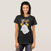 T-shirt J'Aime Son Boo Bees Drôle Halloween Couple Husnd B (Devant entier)
