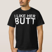 T-shirt j'aime son couple drôle de cul (Devant)