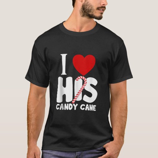 T-shirt J'Aime Son Sucre de canne J'Aime Ses Candies Match (Devant)