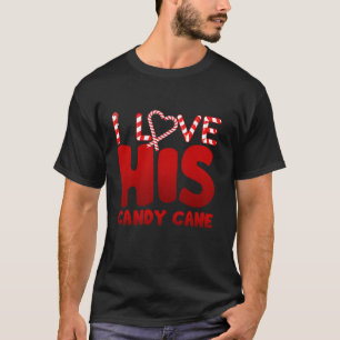 T-shirt J'Aime Son Sucre de canne J'Aime Ses Candies Match