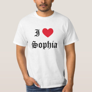 T-shirt J'aime Sophia
