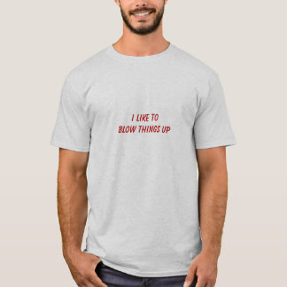 T-shirt J'aime souffler des choses…