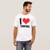 T-shirt J'aime Stamford (Devant entier)
