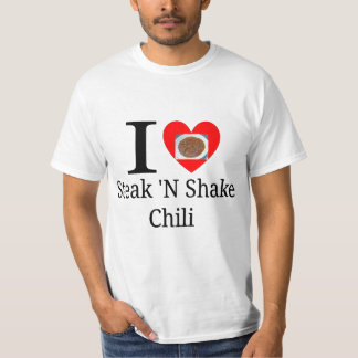 T-shirt J'aime Steak 'n Shake Chili