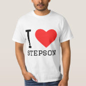 T-shirt J'aime stepson (Devant)