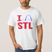 T-shirt J'aime STL (Devant)
