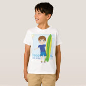 T-shirt J'aime surfer (Devant entier)
