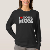T-shirt J'Aime Ta Mère, J'Aime Ma Mère, J'Aime Les Mères C (Devant)