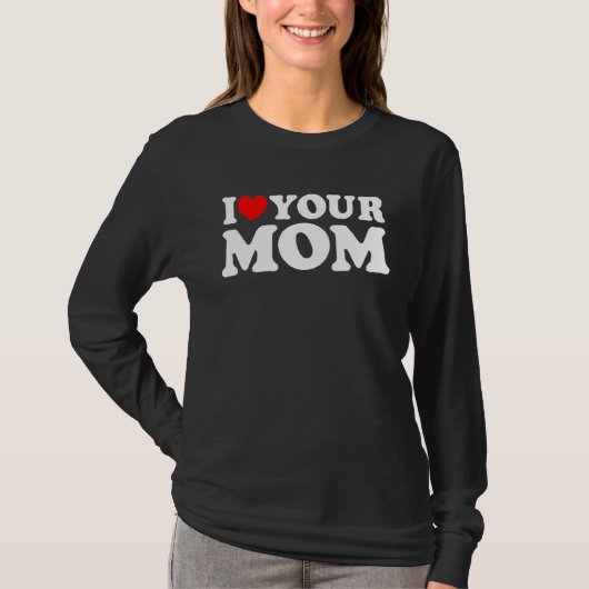 T-shirt J'Aime Ta Mère, J'Aime Ma Mère, J'Aime Les Mères C (Devant)