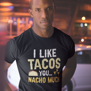 T-shirt J'Aime Tacos Vous Nacho Beaucoup