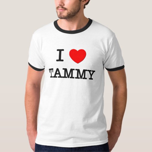 T-shirt J'aime Tammy (Devant)