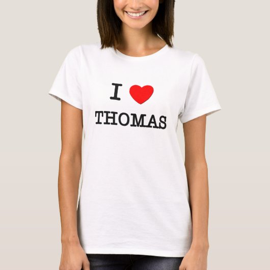 T-shirt J'aime Thomas (Devant)