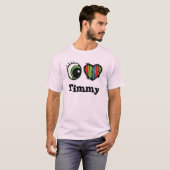 T-shirt J'aime Timmy (Devant entier)