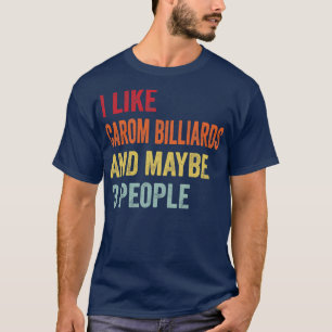 T-shirt J'Aime Tom Billard Peut-Être 3 Personnes