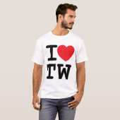 T-shirt J'aime Torchwood (Devant entier)