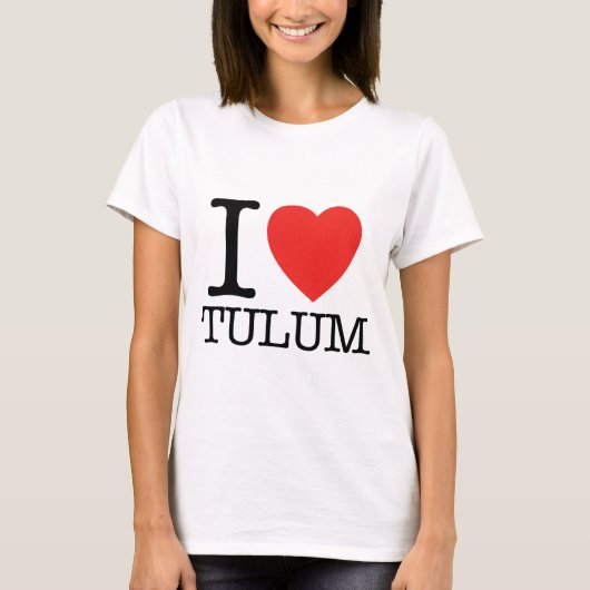 T-shirt J'aime Tulum (Devant)