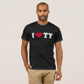 T-SHIRT J'AIME TY (Devant entier)