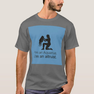 T-shirt J'aime un aquarius