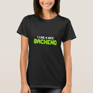 T-shirt J'Aime Un Bon Programmateur Logiciel Backend Nerd 