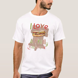 T-shirt J'aime un fromage Philly