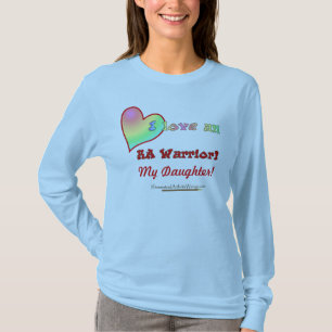 T-shirt J'aime un guerrier de RA (VOTRE TEXTE)