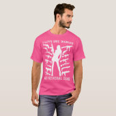 T-shirt J'Aime Une Femme Et Plusieurs Armes À Feu Amusante (Devant entier)