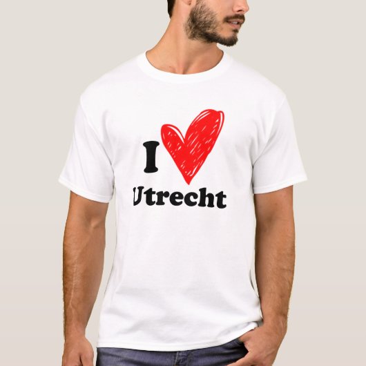 T-shirt J'aime Utrecht (Devant)