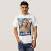T-SHIRT J'AIME VEGAS (Devant entier)