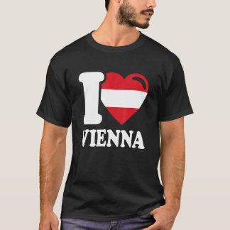 T-shirt J'aime Vienne Capitale de l'Autriche J'aime Vienne