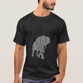 T-shirt J'aime vraiment beaucoup les éléphants, ok, j'ador
