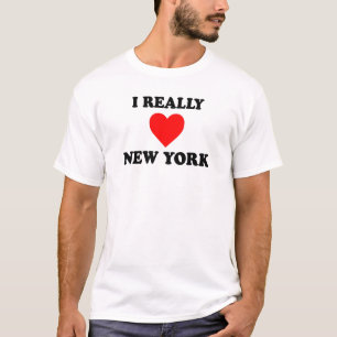 T-shirt j'aime vraiment beaucoup new york