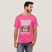 T-shirt J'Aime Vraiment Bighorn Sheep (Devant entier)