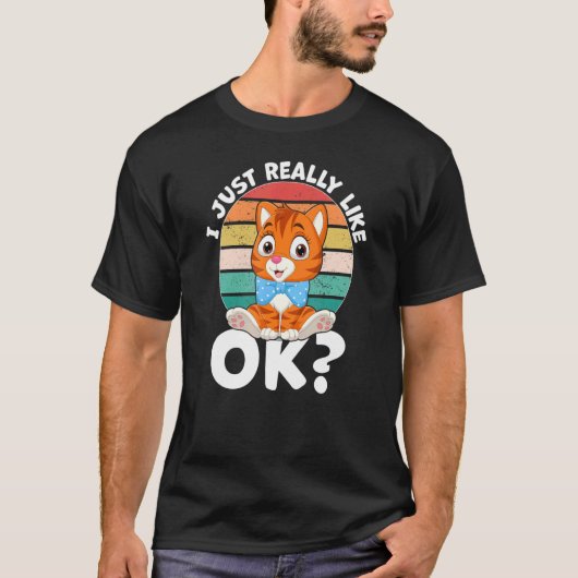 T-shirt J'Aime Vraiment Chat Kitty Kitty (Devant)