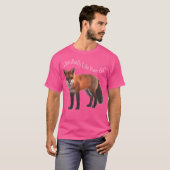 T-shirt J'Aime Vraiment Foxes Ok (Devant entier)