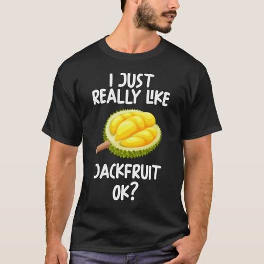 T-shirt J'Aime Vraiment Jackfruit Ok (Devant)