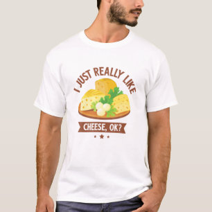 T-shirt J'Aime Vraiment Le Fromage OK