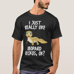 T-shirt J'Aime Vraiment Leopard Geckos Ok
