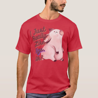 T-shirt J'Aime Vraiment Les Chiens Ok