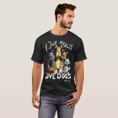 T-shirt J'Aime Vraiment Les Chiens Pour Chien 1 (Devant entier)
